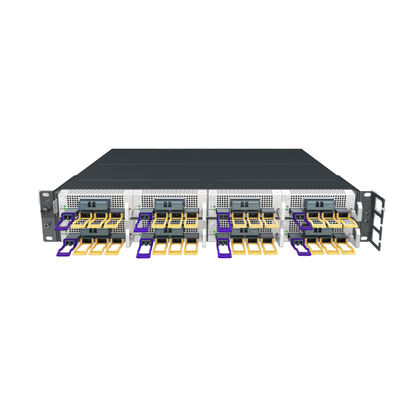2U Data Center Interconnection Network  Transport Platform CFP2 QSFP28 Interface