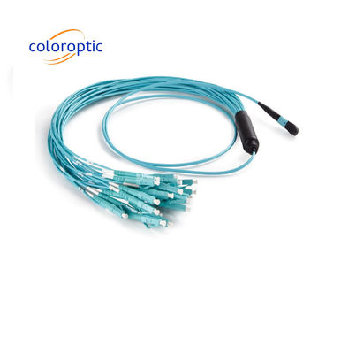 Fiber Optic Harness MTP Patch Cables Multimode For Harsh Conditions