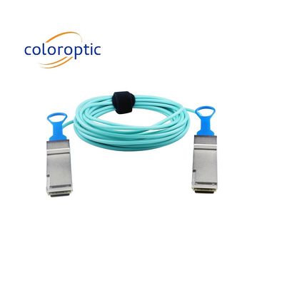 40G QSFP+ 3 - 100m Length AOC Active Optical Cable Infiniband QDR / DDR / SDR