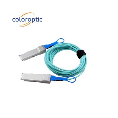 40G QSFP+ 3 - 100m Length AOC Active Optical Cable Infiniband QDR / DDR / SDR