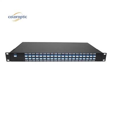 AAWG 96 Channel WDM Model Dual Single Mode Fiber 50GHz DWDM WDM System