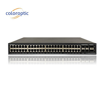 CE Layer 2 Enterprise Network Switch With 48*2.5GE , 4*10GE , 2*40GE Ports