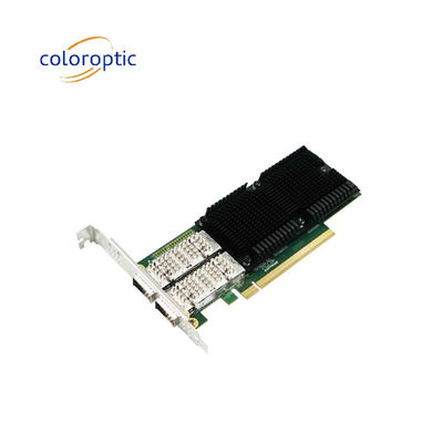 PCIe X16 Dual Port QSFP28 Ethernet Network Adapter 100G Intel E810