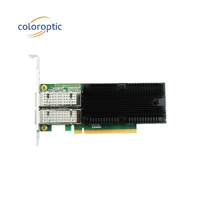 PCIe X16 Dual Port QSFP28 Ethernet Network Adapter 100G Intel E810