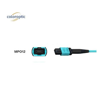 Fiber G652D OM3 MPO Patch Cable 1m Length For Business Needs
