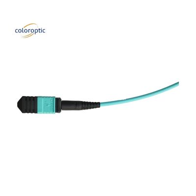 Optical MPO Patch Cord -4℃ - 85℃ Storage Temperature With Connector