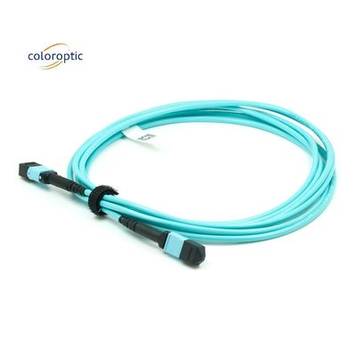 Fiber G652D OM3 MPO Patch Cable 1m Length For Business Needs