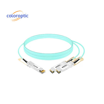 CO-1X1CP AOC DAC Cable 400G OSFP To 2x200G QSFP56 Links