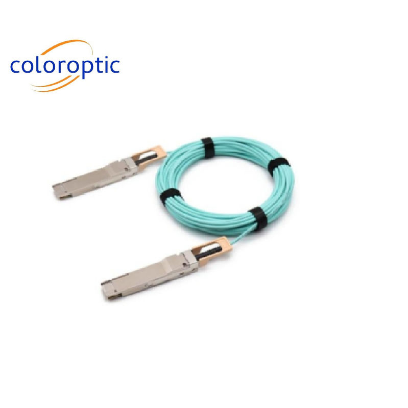 QSFP-DD 200G To QSFP-DD 200G AOC DAC Cable HDR 15m DOM For 200GbE Systems