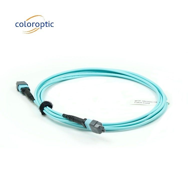 Passive Optical MTP Patch Cord Single Mode Cable 1M - 50M Length