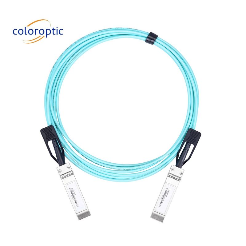25G SFP28 To 25G SFP28+ AOC DAC Cable 3.3V For Infinibanda EDR Applications