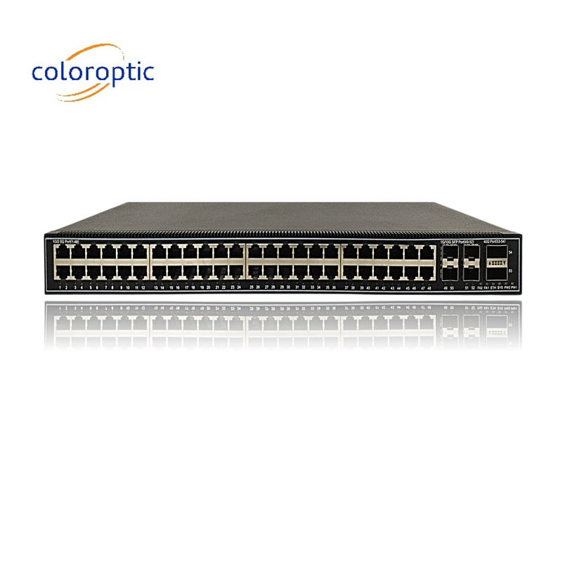 CE Layer 2 Enterprise Network Switch With 48*2.5GE , 4*10GE , 2*40GE Ports